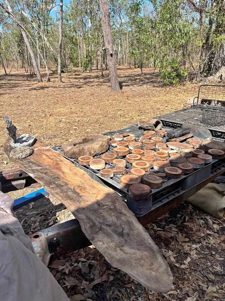 Garage sale in Darwin NT after a huge clean up
