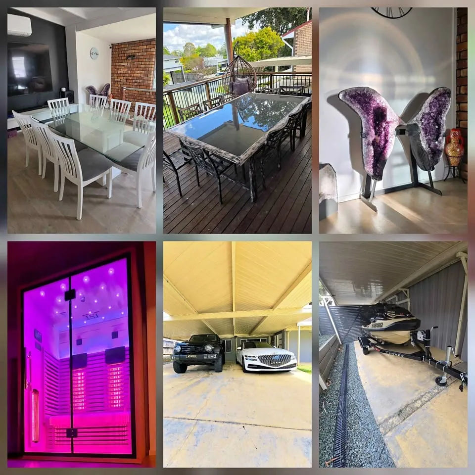 Moving sale in Brisbane QLD: jet ski, cars, sauna and dining tables