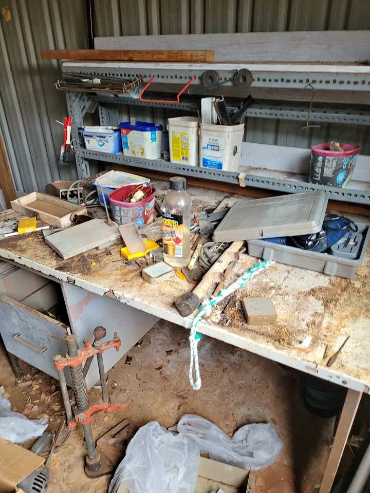 Estate sale in Cleveland QLD: tools, kitchen items, books and plants