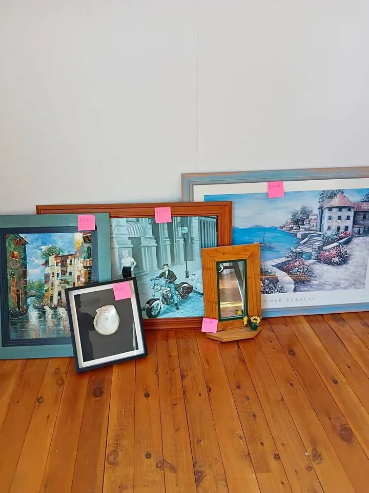 Garage sale in Vincentia NSW at 7 Roper Street, items priced on display