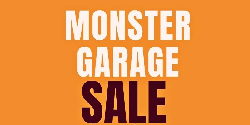 Garage sale in Narangba QLD with vintage glassware, tools, books and clothing