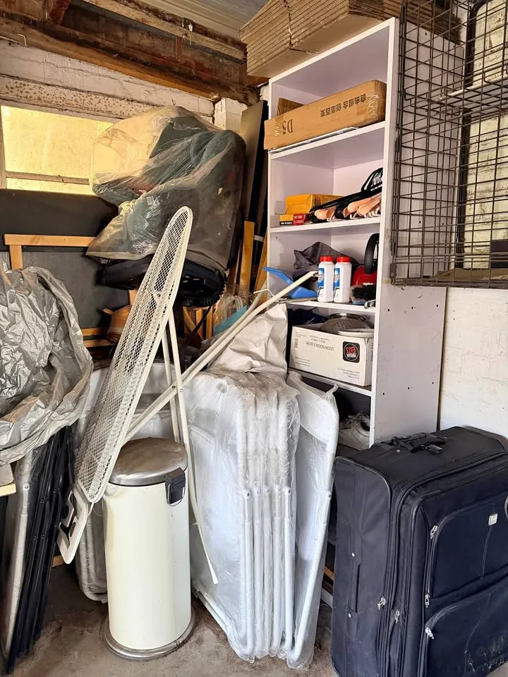 Moving sale in Glen Iris VIC: garden tools, chairs, shelving and household items from $5