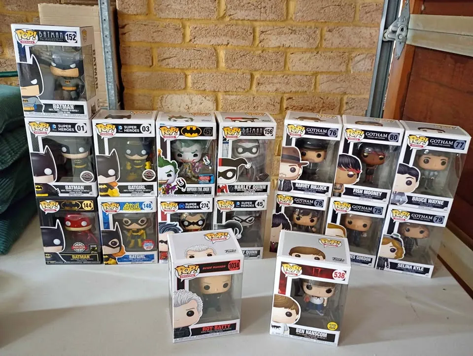 Garage sale in Perth WA: Funko pop figurines and records
