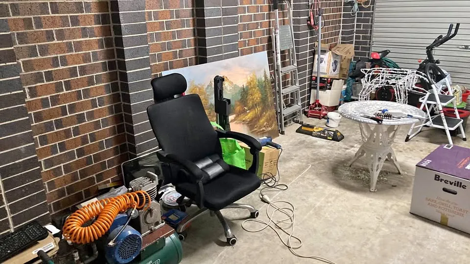 Garage sale in St Albans VIC: exercise bike, kitchen items and appliances