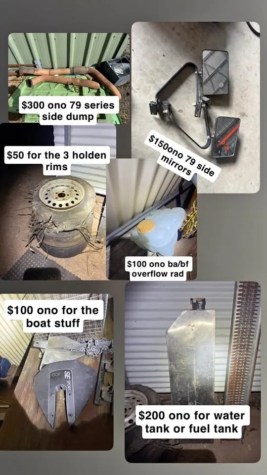 Garage sale in Black River QLD